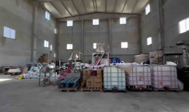 Tekirdağ'da 23 ton sahte deterjan ele geçirildi: 12 milyonluk operasyon