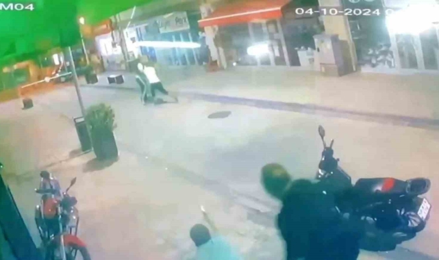 Tekirdağ'da cinayet anı kamerada