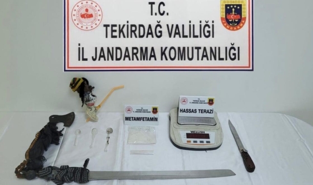 Tekirdağ'da uyuşturucu operasyonları