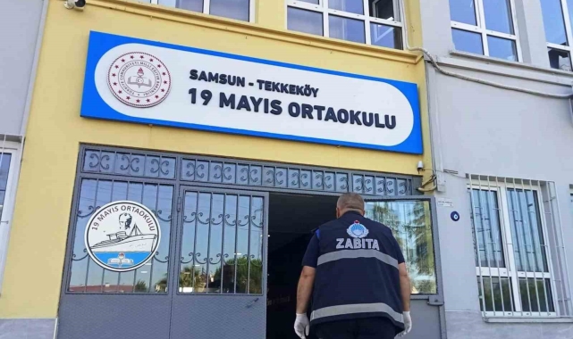 Tekkeköy'de okul kantinleri denetlendi