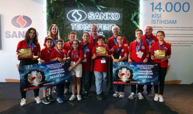 Teknofest Akdeniz'de en çevreci projeler ödüllendirildi