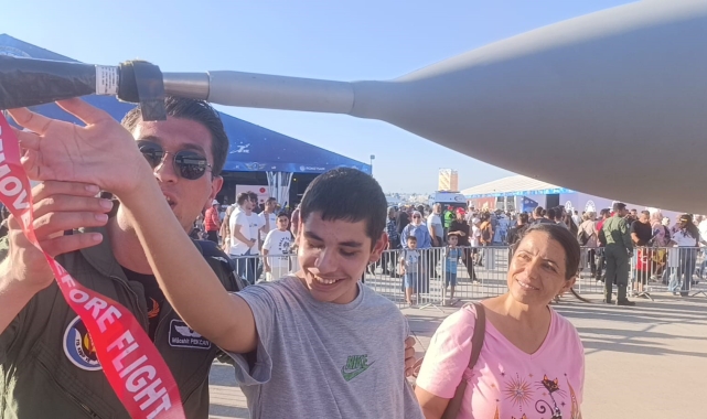 TEKNOFEST'te duygulandıran anlar