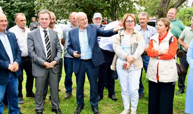 Terme'de çiftçiye 'feromon tuzak' desteği