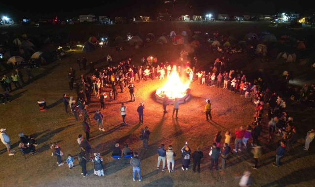Tomarza'daki festivale yüzlerce doğasever katıldı