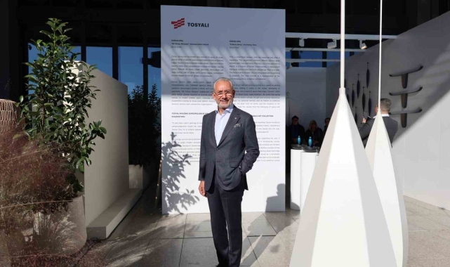 Tosyalı, desteğiyle Contemporary İstanbul'da çeliği sanata dönüştüren "Bir Dünya Hikayesi" sergisi
