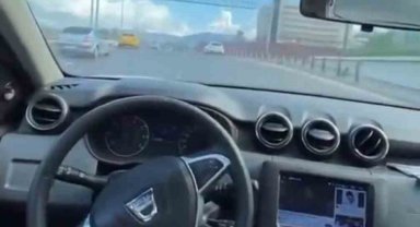 Trafik magandası diziyle makas attı, o anları paylaştı