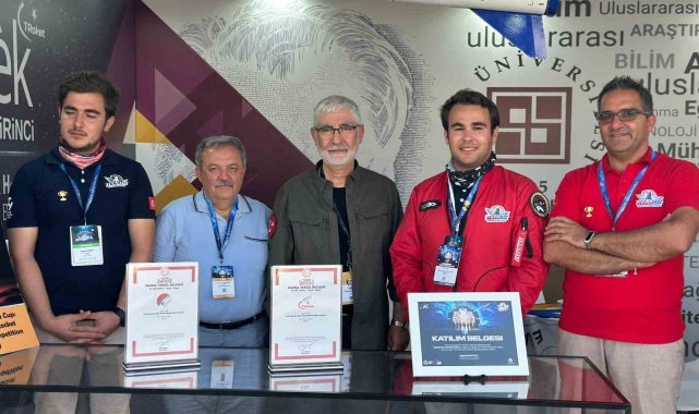 TROKET takımı Teknofest'te ilgi odağı oldu