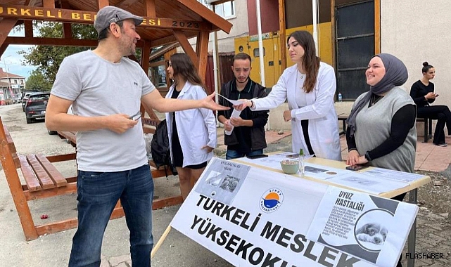 Türkeli MYO'dan uyuz hastalığına karşı farkındalık etkinliği