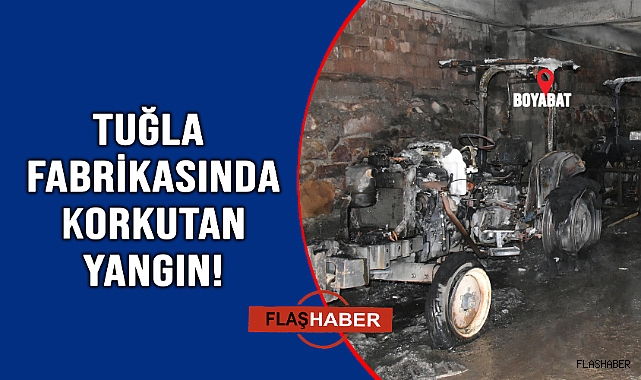 Üç traktör  kullanılamaz hale geldi