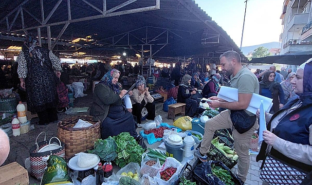 Üreticilere kahverengi kokarca böceğine karşı  bilgilendirme