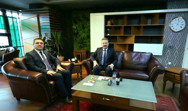 Vali Aksoy Başsavcısı Üzeyir Karakülah'a iade-i ziyarette bulundu