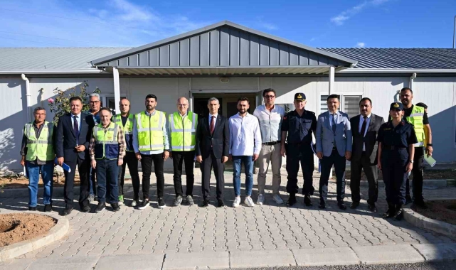 Vali Aktaş, YHT hattı güzergahında incelemelerde bulundu