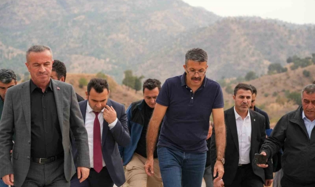 Vali Çelik, Irak sınırında incelemelerde bulundu