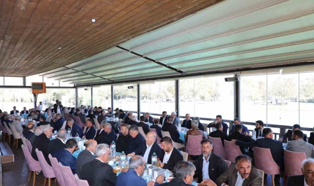 Vali Hatipoğlu ve Başkan Şerifoğulları, muhtarlarla bir araya geldi