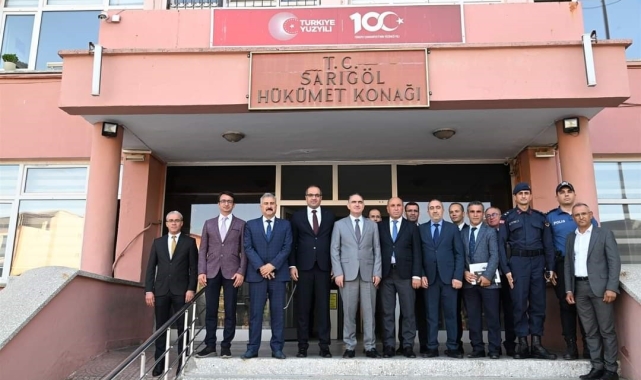 Vali Özkan'a Sarıgöl brifingi