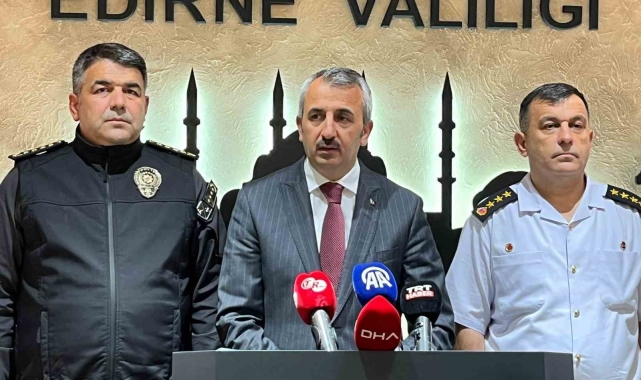 Vali Sezer: "Edirne göçmen rotası olmaktan çıktı"