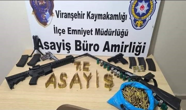 Viranşehir'de silah kaçakçılığı operasyonu: 2 gözaltı