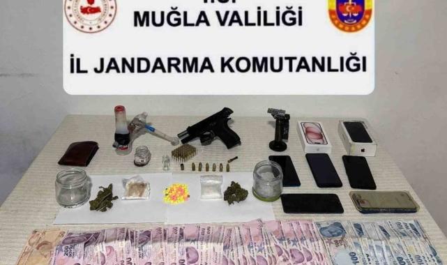 Yatağan ve Marmaris'te uyuşturucu operasyonu