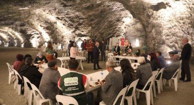 Yerin 150 metre altında sağlıklarına kavuşmanın hayalini kuran hastaların tedavisi sona erdi