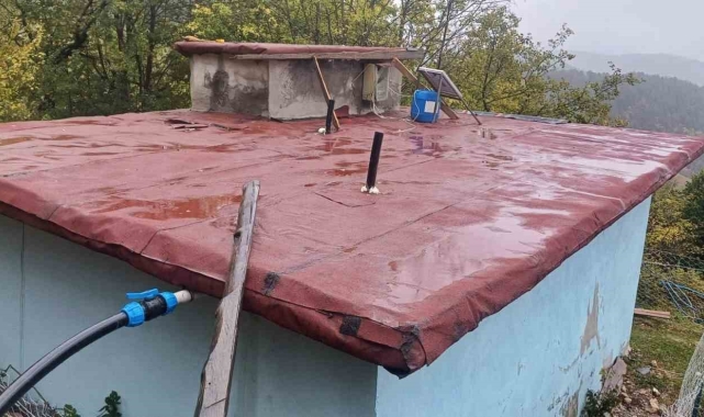 Yığılca'da köylerde itfaiye için hatlar açılıyor