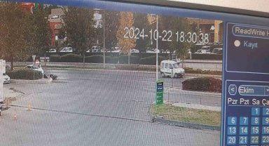 Yola dökülen yağı fark etmeyen motosiklet sürücüsü ölümden döndü