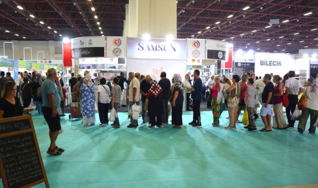 YÖREX'te Samsun rüzgarı