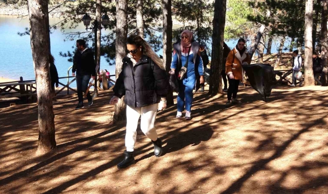 Yozgat Çamlığı Milli Parkı'nda çevre temizliği etkinliği düzenlendi