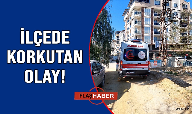 Yüksekten düşen kişi yaralandı