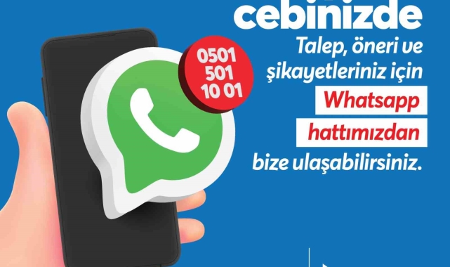 Yüreğir'de Whatsapp İletişim Hattı kuruldu