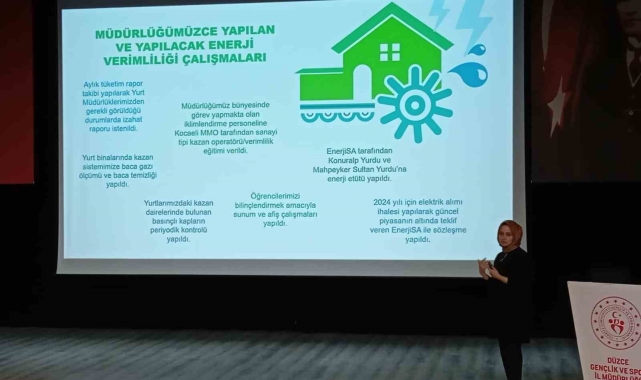 Yurtlarda enerji verimliliği görüşüldü