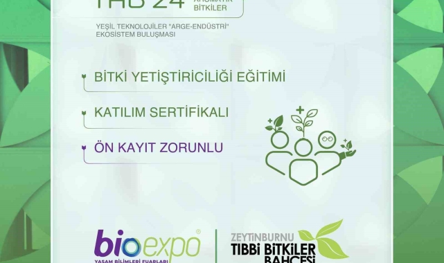 Zeytinburnu Tıbbi Bitkiler BİOEXPO etkinliklerine katılacak