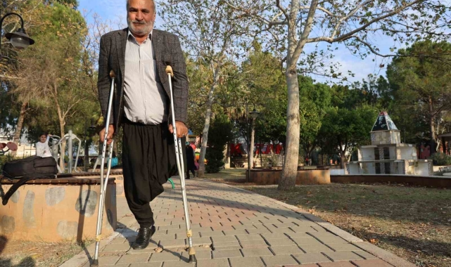 40 yıldır protez bacak hayaline kavuşmayı bekliyor