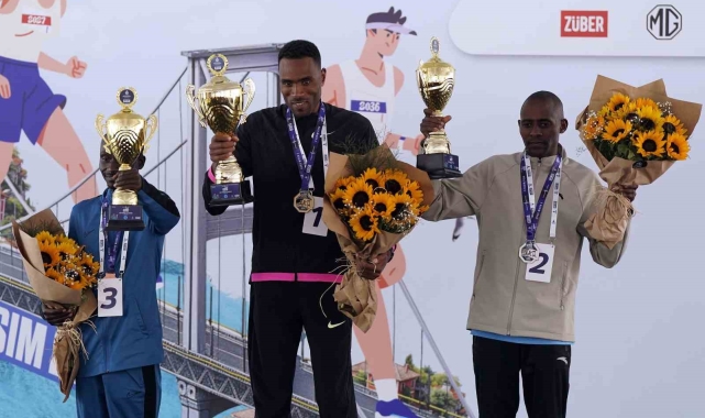 46. İstanbul Maratonu'nda kazananlar ödüllerini aldı