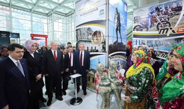 7. Uluslararası Turizm ve Seyahat Fuarı'nda Afyonkarahisar'da görücüye çıktı