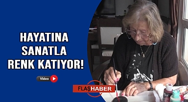 90 yaşındaki kadın gençlere ilham veriyor