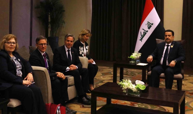 ABD'li Bakan Blinken'den Irak Başbakanı Sudani'ye: "Silahlı grupları kontrol edin"