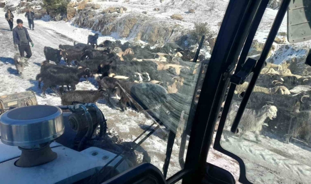 Adana'da karda mahsur kalan yayla sakinleri ve çobanlar kurtarıldı