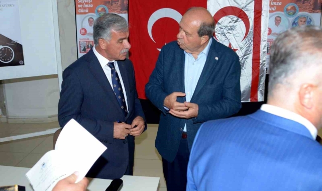 Adıyamanlı yazara KKTC'de yoğun ilgi
