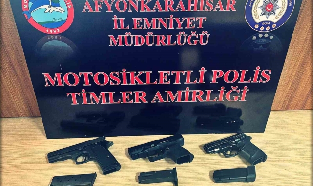 Afyonkarahisar'da polis 1 haftalık denetim raporunu açıkladı