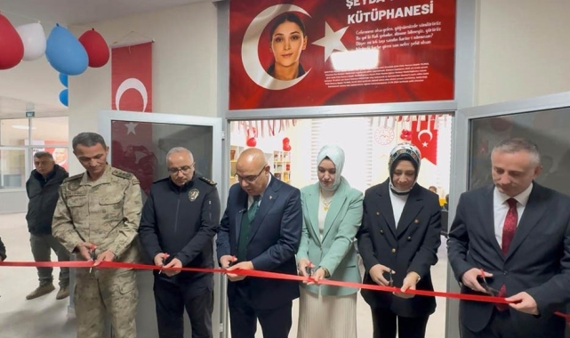 Ağrı'da Şehit Polis Şeyda Yılmaz Kütüphanesi açılışı gerçekleştirildi