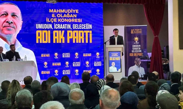 AK Parti Eskişehir'de Seyitgazi ve Mahmudiye ilçe kongreleri tamamlandı