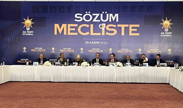 AK Parti İstanbul İl Başkanlığı "2. Sözüm Mecliste" programı düzenledi