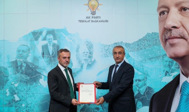 AK Parti Kahta İlçe Başkanlığı'na Av. Gafar Çelebi atandı