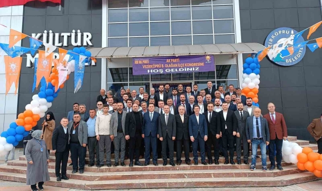 AK Parti Vezirköprü Kongresi yapıldı