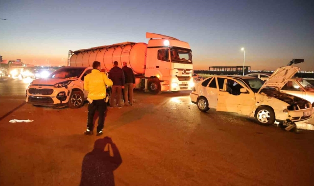 Aksaray'da otomobil ile cip çarpıştı: 1 yaralı