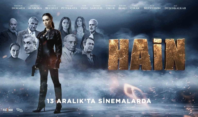 Aksiyon, dram ve fantastik türlerini birleştiren 'Hain' filmi afişi yayınlandı