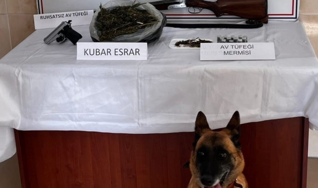 Alaçam'da uyuşturucu operasyonu