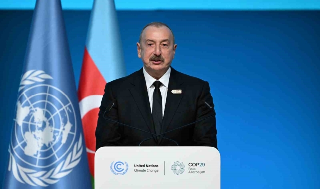 Aliyev: "Azerbaycan COP29'un ev sahibi olduktan sonra iftira ve karalama kampanyasının hedefi oldu"