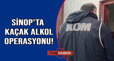 Alkol kaçakçılarına operasyon