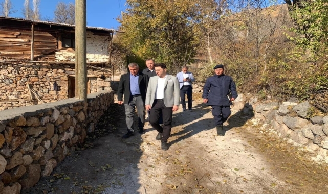Almus Kaymakamı Çömen'den köy ziyareti